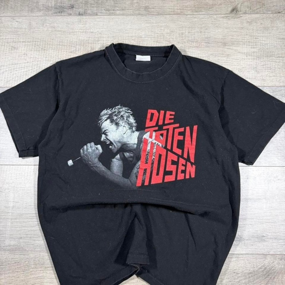 black red and grey die roten Biden‎ metal rock pink band t shirt